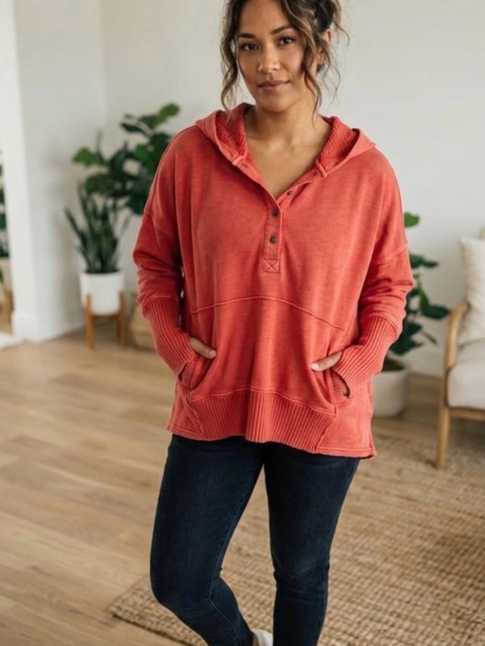 Free People FP Movement Honey Dove pullover Size XS